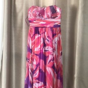 Aidan Mattox Floor Length Formal Dress (Size2)